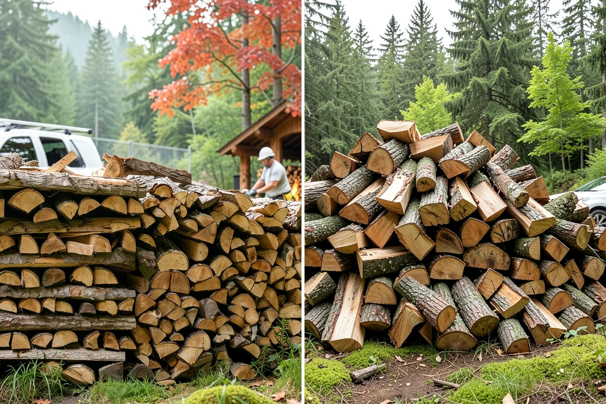 Reclaimed Firewood in DuPont, Pierce County, WA - Identify and collect suitable reclaimed wood