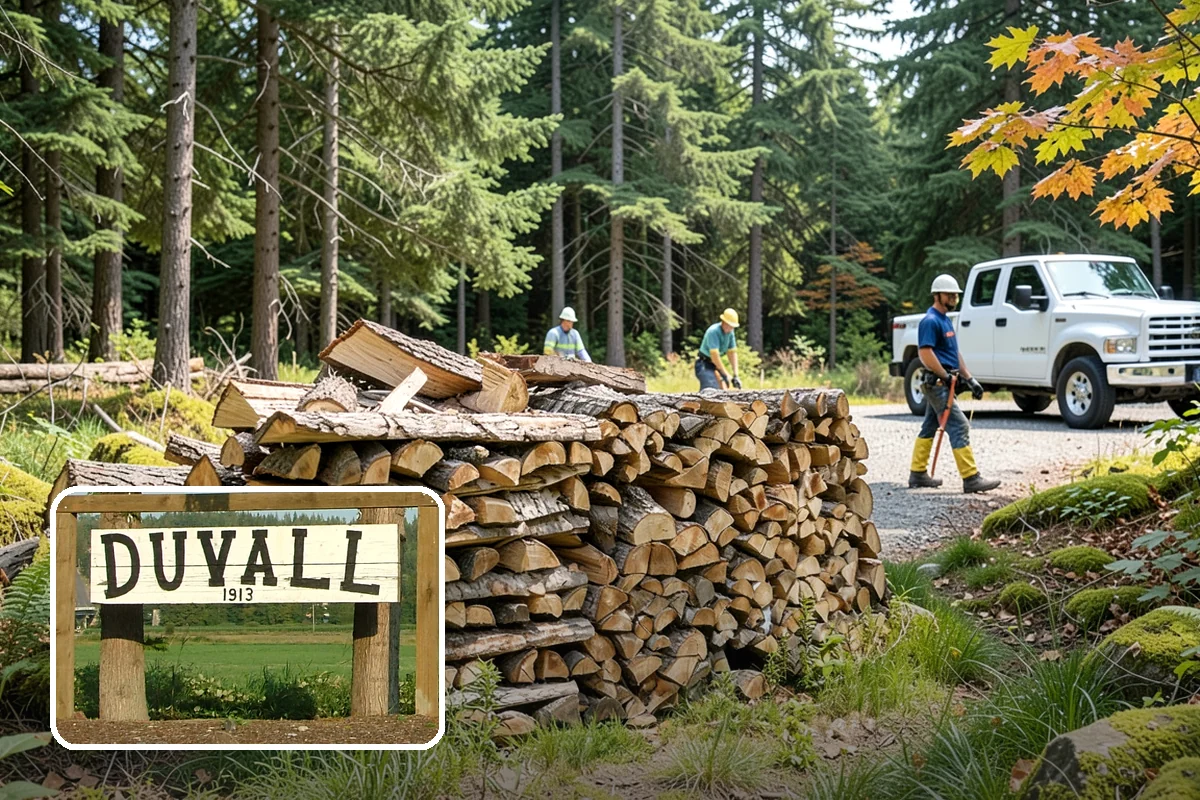Reclaimed Firewood in Duvall, King County, WA - Diverts usable wood from the waste stream