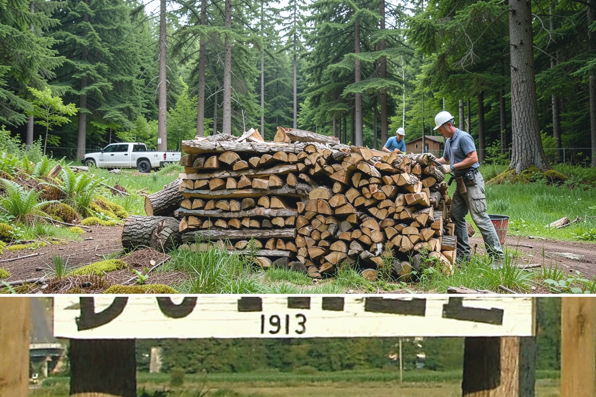Reclaimed Firewood in Duvall, King County, WA - Available throughout the year, with fall and winter being the most popular times to stock reclaimed fuel.