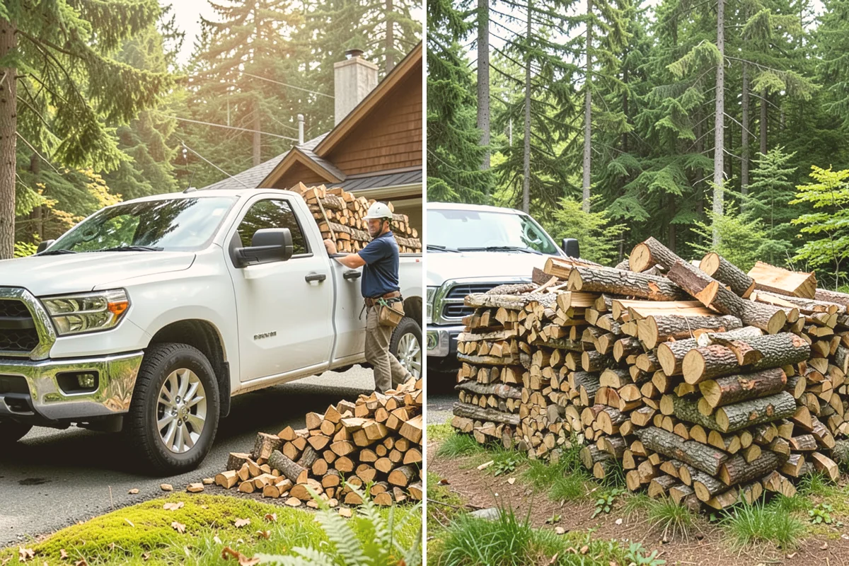Reclaimed Firewood in Eatonville, Pierce County, WA - Identify and collect suitable reclaimed wood