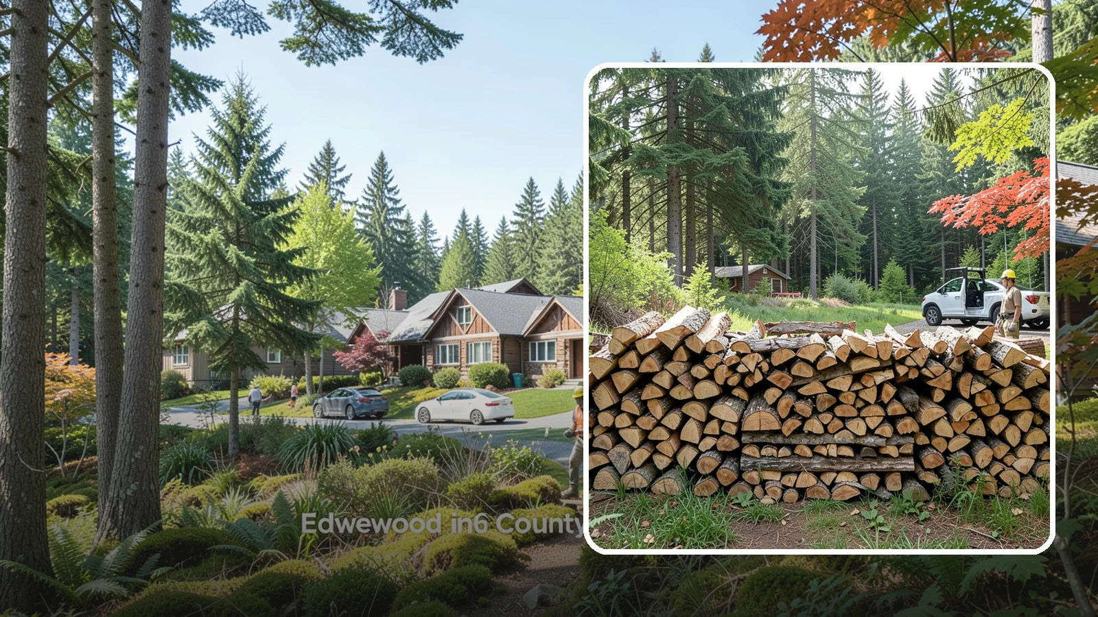 Reclaimed Firewood in Edgewood, Pierce County, WA - We turn wood that would otherwise be discarded into clean, usable firewood for your stove or fireplace.