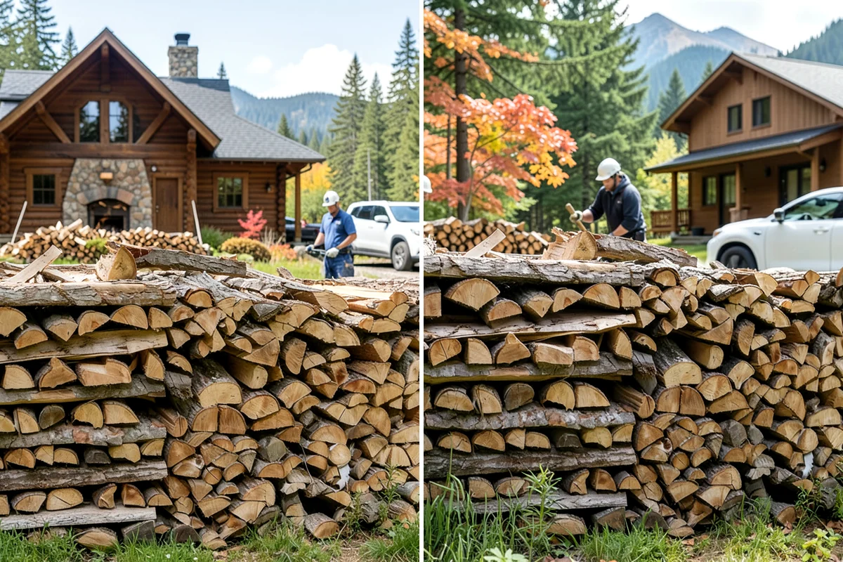 Reclaimed Firewood in Everett, Snohomish County, WA - Identify and collect suitable reclaimed wood