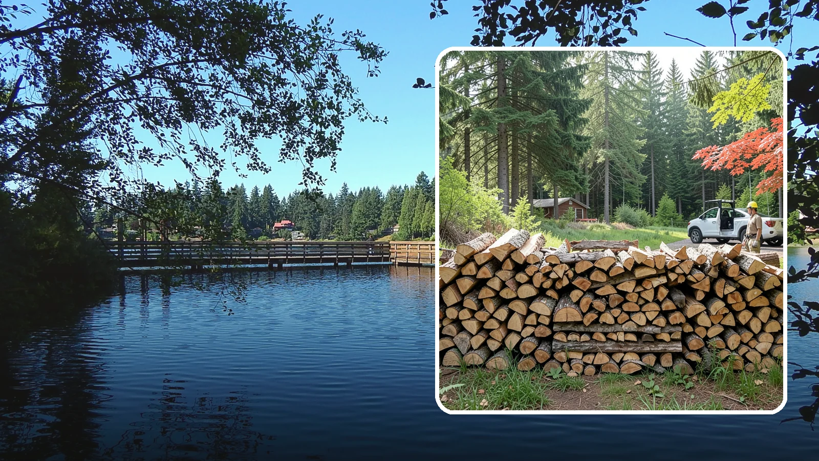 Reclaimed Firewood in Federal Way, King County, WA - We turn wood that would otherwise be discarded into clean, usable firewood for your stove or fireplace.