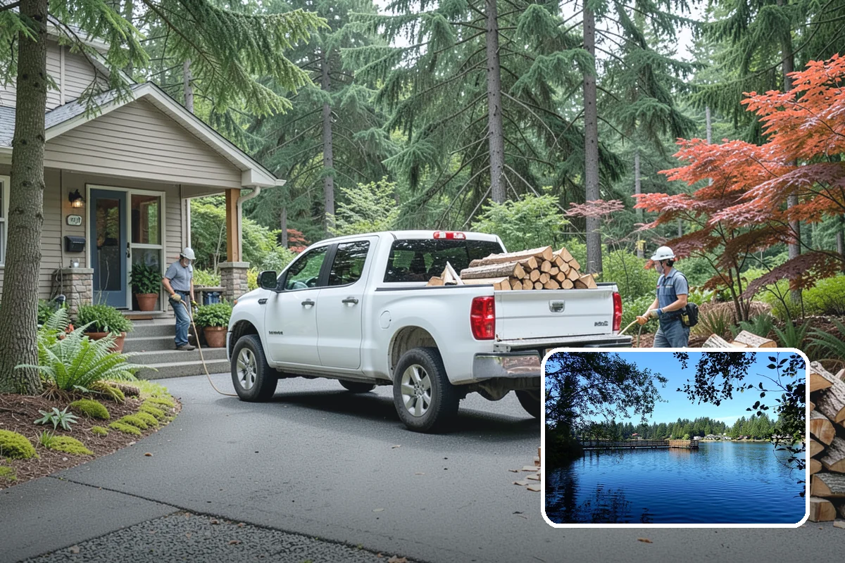 Reclaimed Firewood in Federal Way, King County, WA - Diverts usable wood from the waste stream