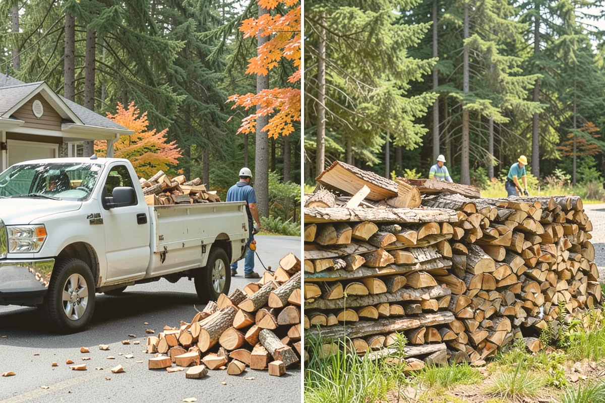 Reclaimed Firewood in Fife, Pierce County, WA - Identify and collect suitable reclaimed wood