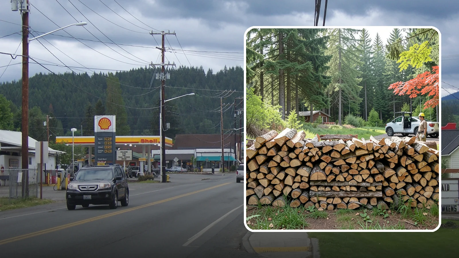 Reclaimed Firewood in Granite Falls, Snohomish County, WA - We turn wood that would otherwise be discarded into clean, usable firewood for your stove or fireplace.