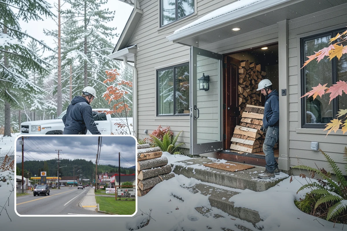 Reclaimed Firewood in Granite Falls, Snohomish County, WA - Diverts usable wood from the waste stream
