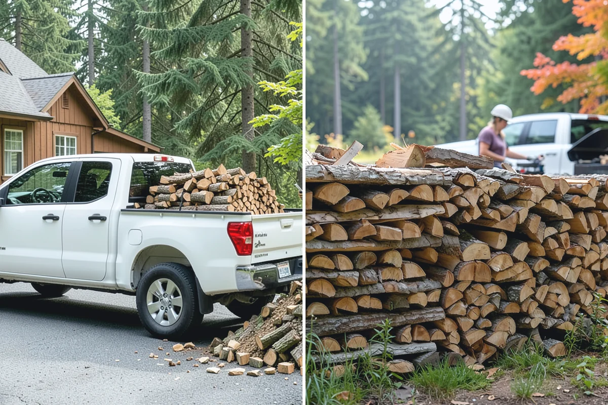 Reclaimed Firewood in Hamilton, Skagit County, WA - Identify and collect suitable reclaimed wood