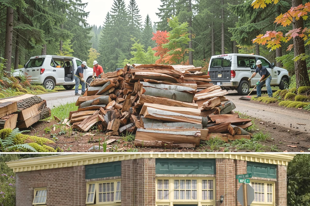 Reclaimed Firewood in Hamilton, Skagit County, WA - Available throughout the year, with fall and winter being the most popular times to stock reclaimed fuel.