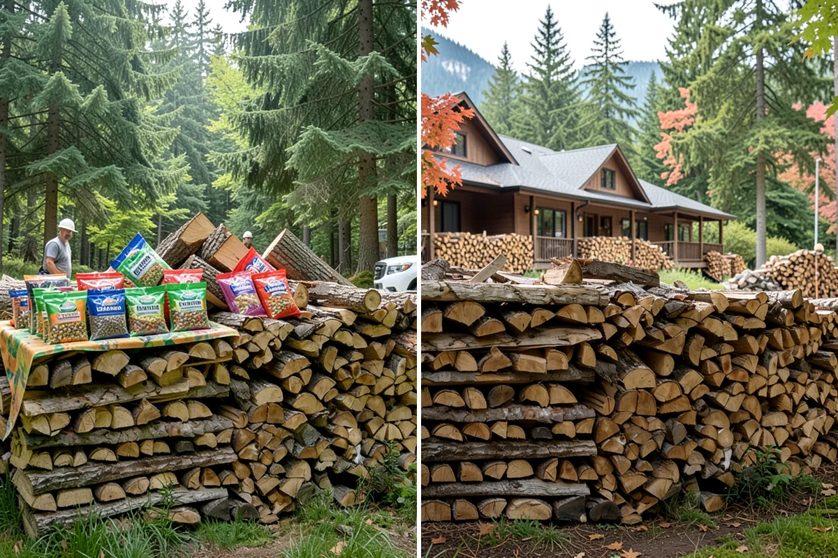 Reclaimed Firewood in Hunts Point, King County, WA - Identify and collect suitable reclaimed wood