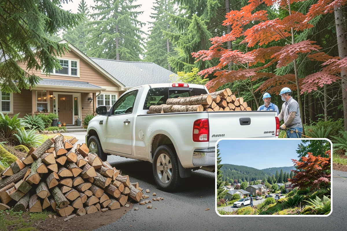 Reclaimed Firewood in Index, Snohomish County, WA - Diverts usable wood from the waste stream