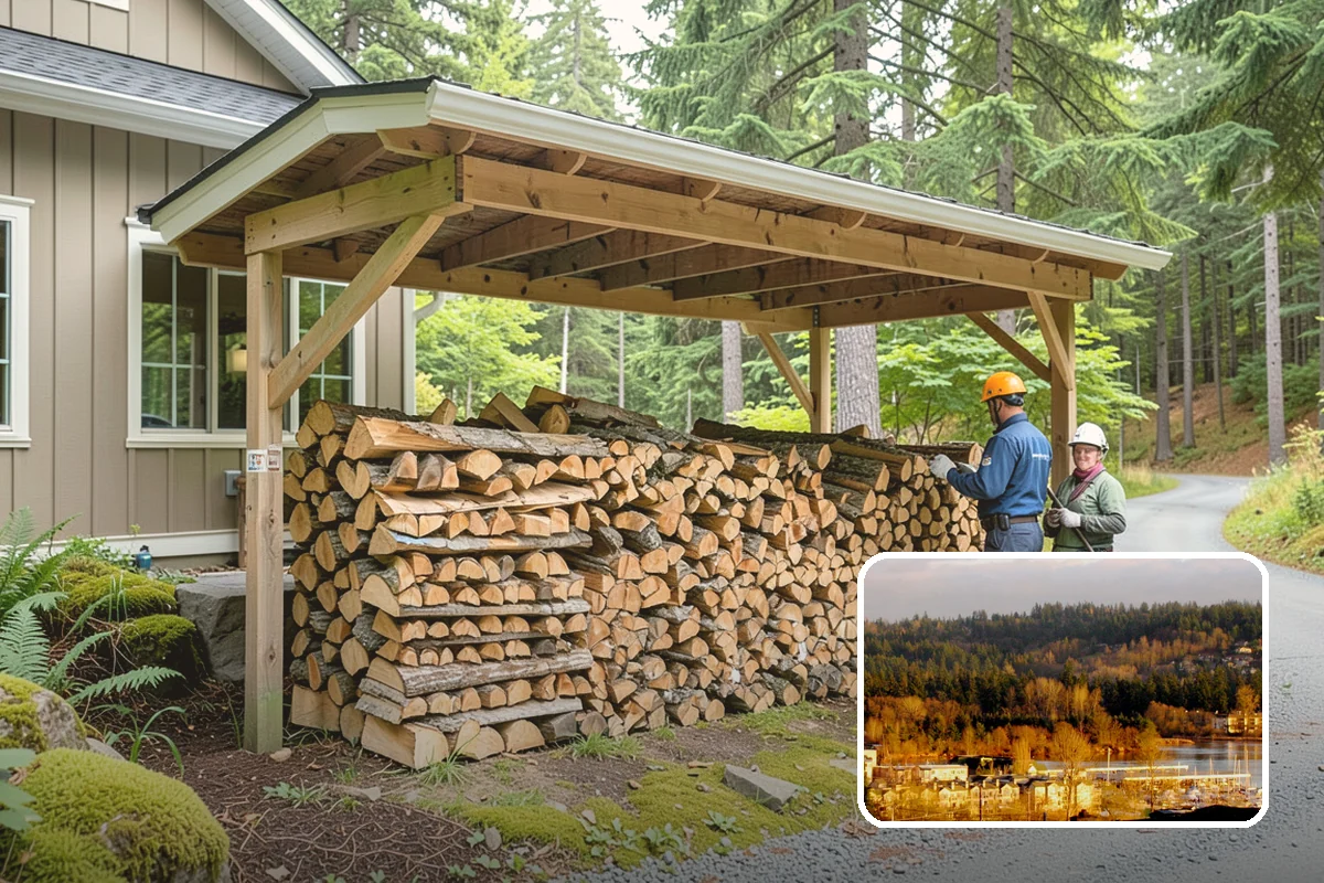 Reclaimed Firewood in Kenmore, King County, WA - Diverts usable wood from the waste stream
