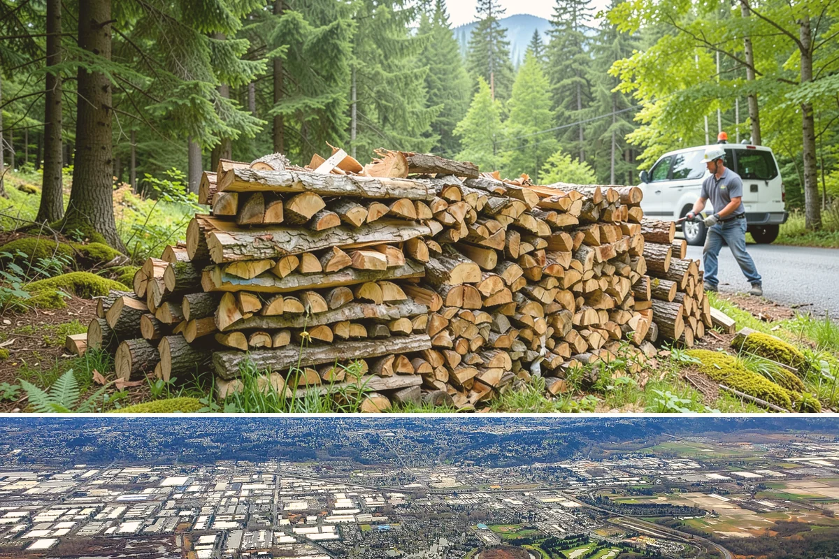 Reclaimed Firewood in Kent, King County, WA - Available throughout the year, with fall and winter being the most popular times to stock reclaimed fuel.