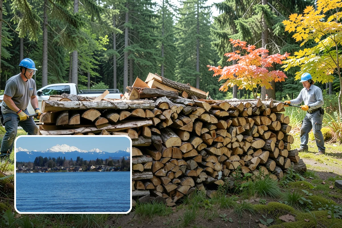 Reclaimed Firewood in Lake Stevens, Snohomish County, WA - Diverts usable wood from the waste stream