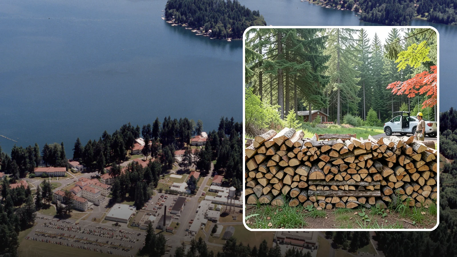 Reclaimed Firewood in Lakewood, Pierce County, WA - We turn wood that would otherwise be discarded into clean, usable firewood for your stove or fireplace.