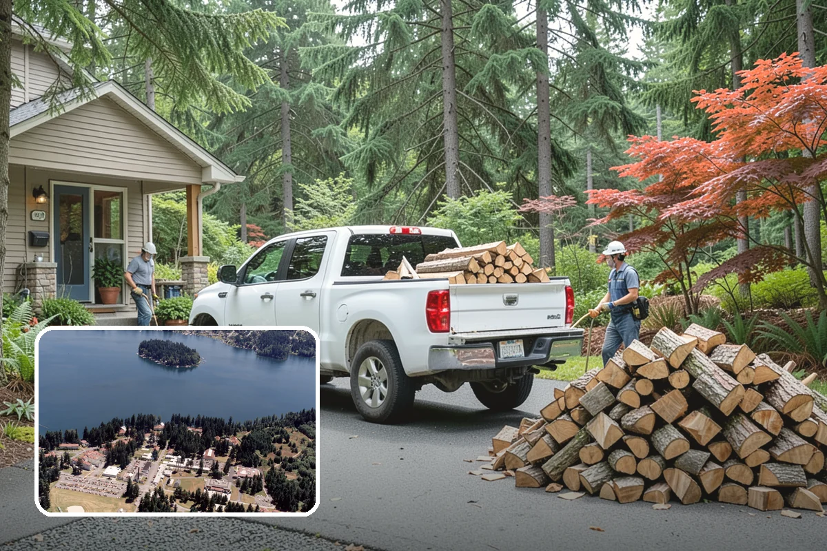 Reclaimed Firewood in Lakewood, Pierce County, WA - Diverts usable wood from the waste stream
