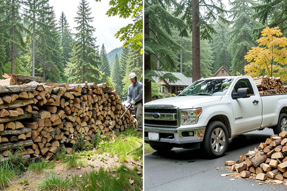 Reclaimed Firewood in Lakewood, Pierce County, WA - Identify and collect suitable reclaimed wood