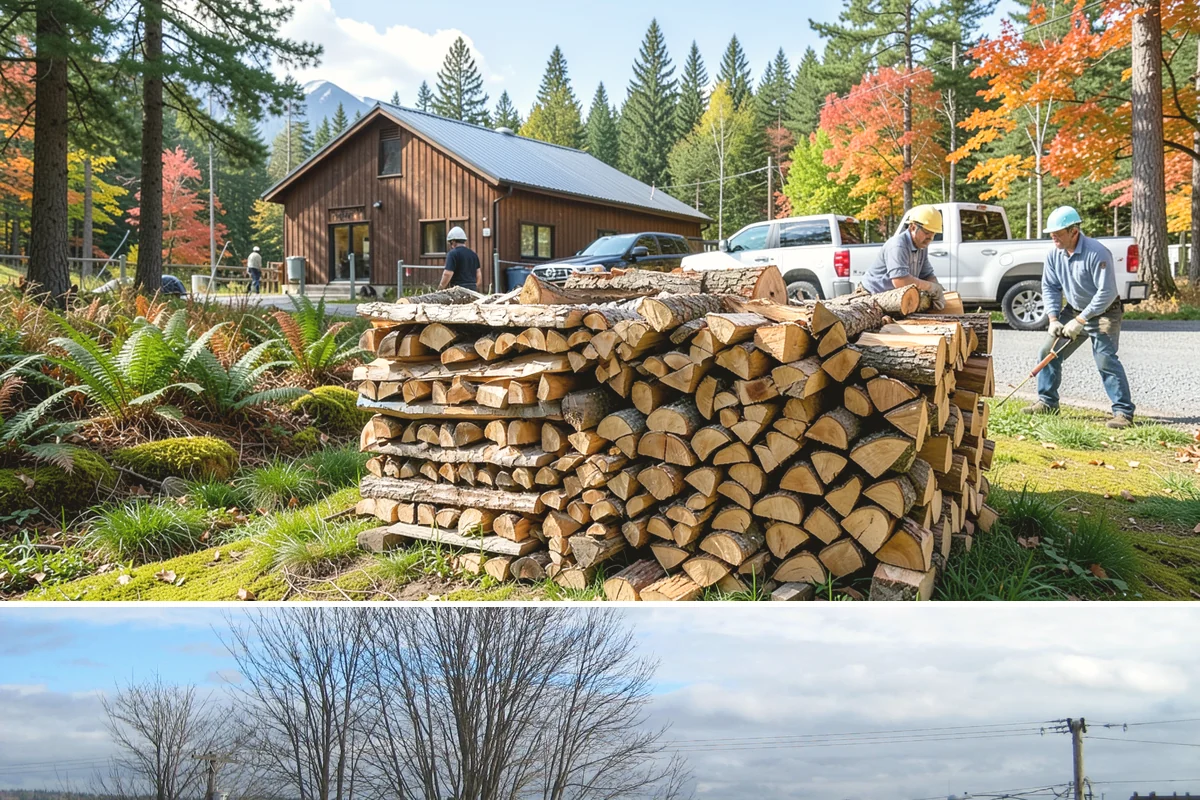 Reclaimed Firewood in Langley, WA - Available throughout the year, with fall and winter being the most popular times to stock reclaimed fuel.