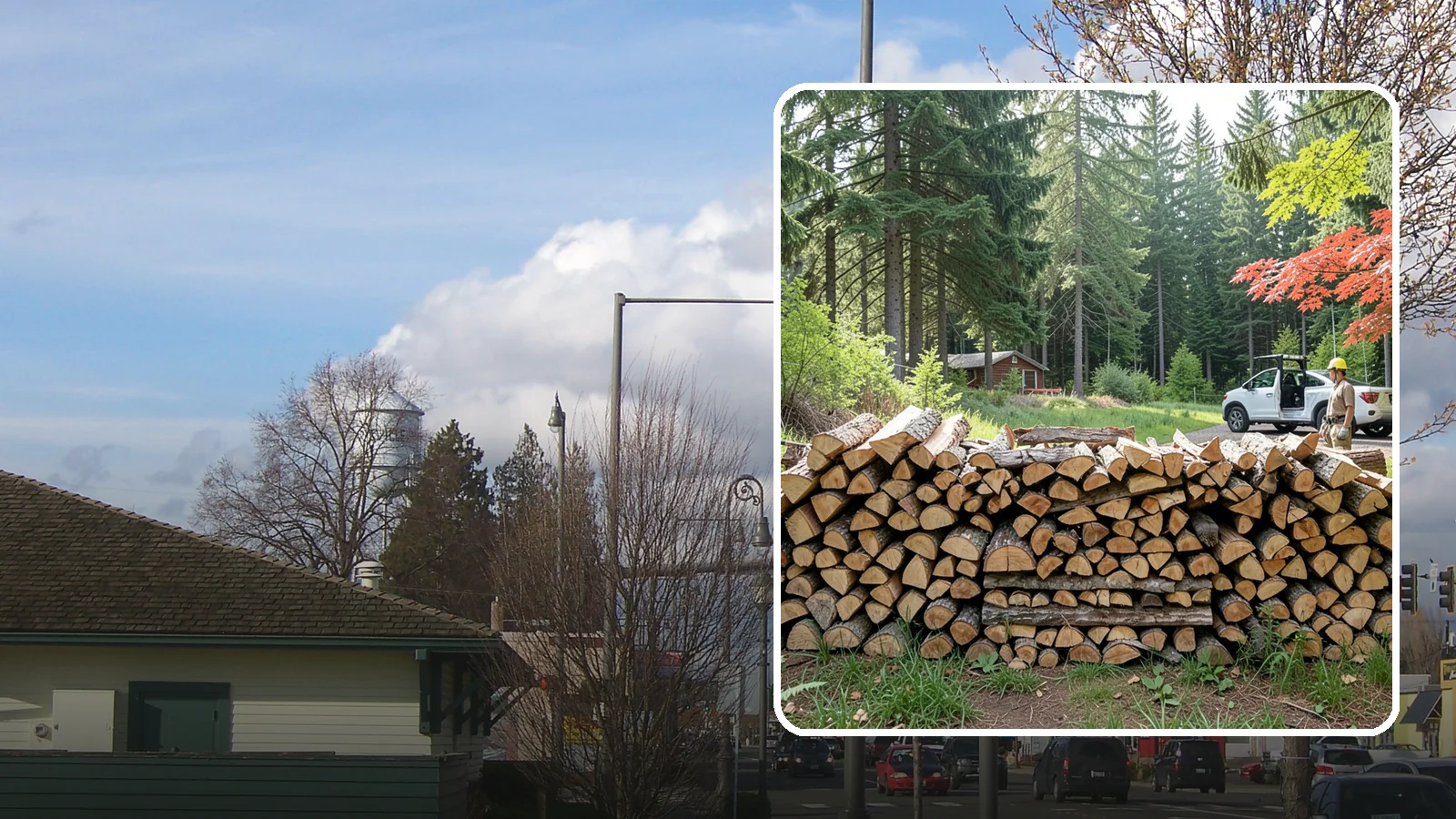 Reclaimed Firewood in Marysville, Snohomish County, WA - We turn wood that would otherwise be discarded into clean, usable firewood for your stove or fireplace.