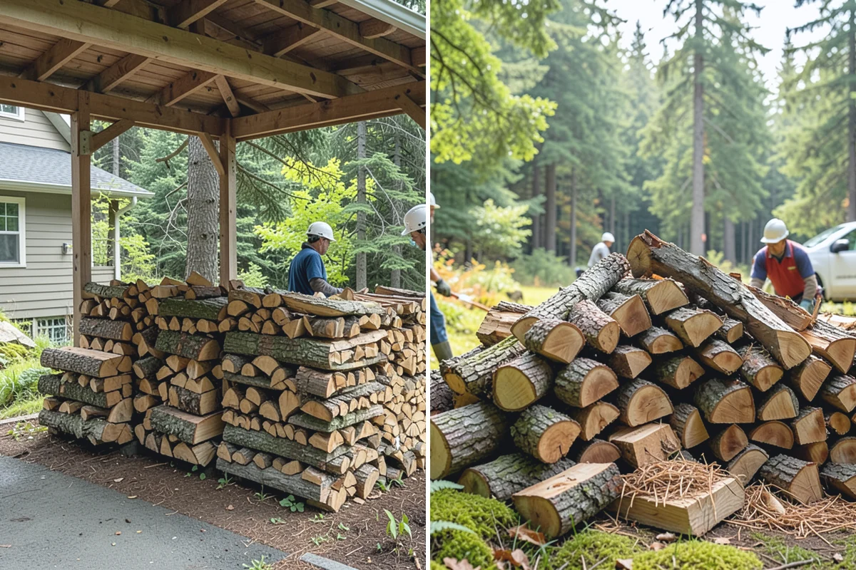 Reclaimed Firewood in Marysville, Snohomish County, WA - Identify and collect suitable reclaimed wood