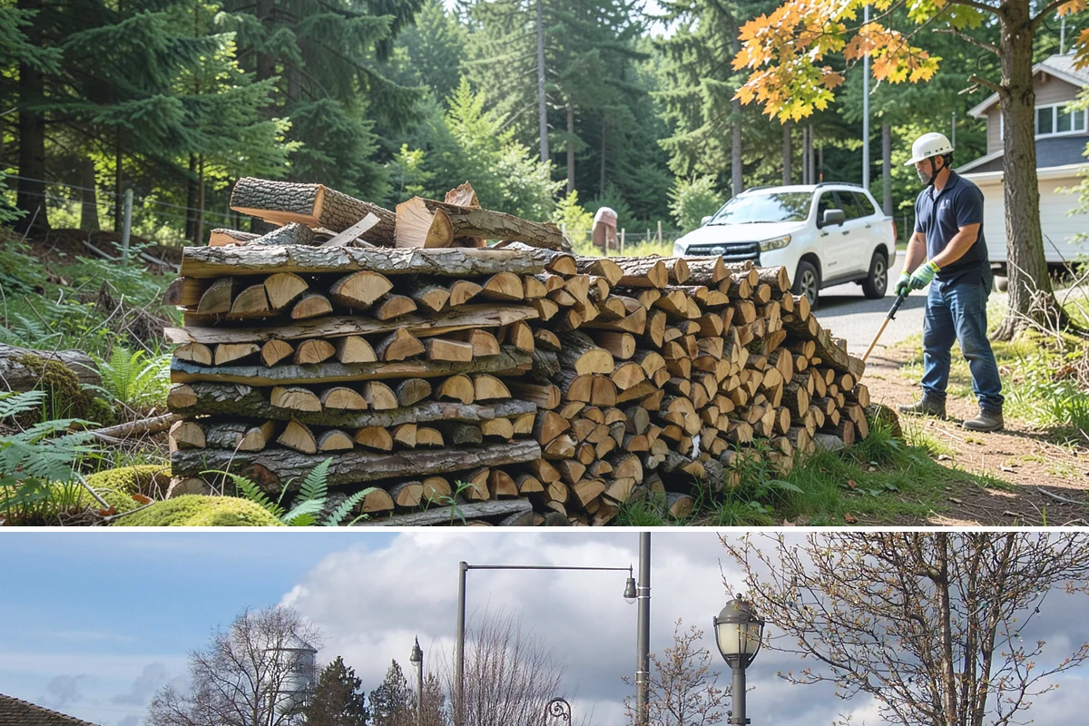 Reclaimed Firewood in Marysville, Snohomish County, WA - Available throughout the year, with fall and winter being the most popular times to stock reclaimed fuel.