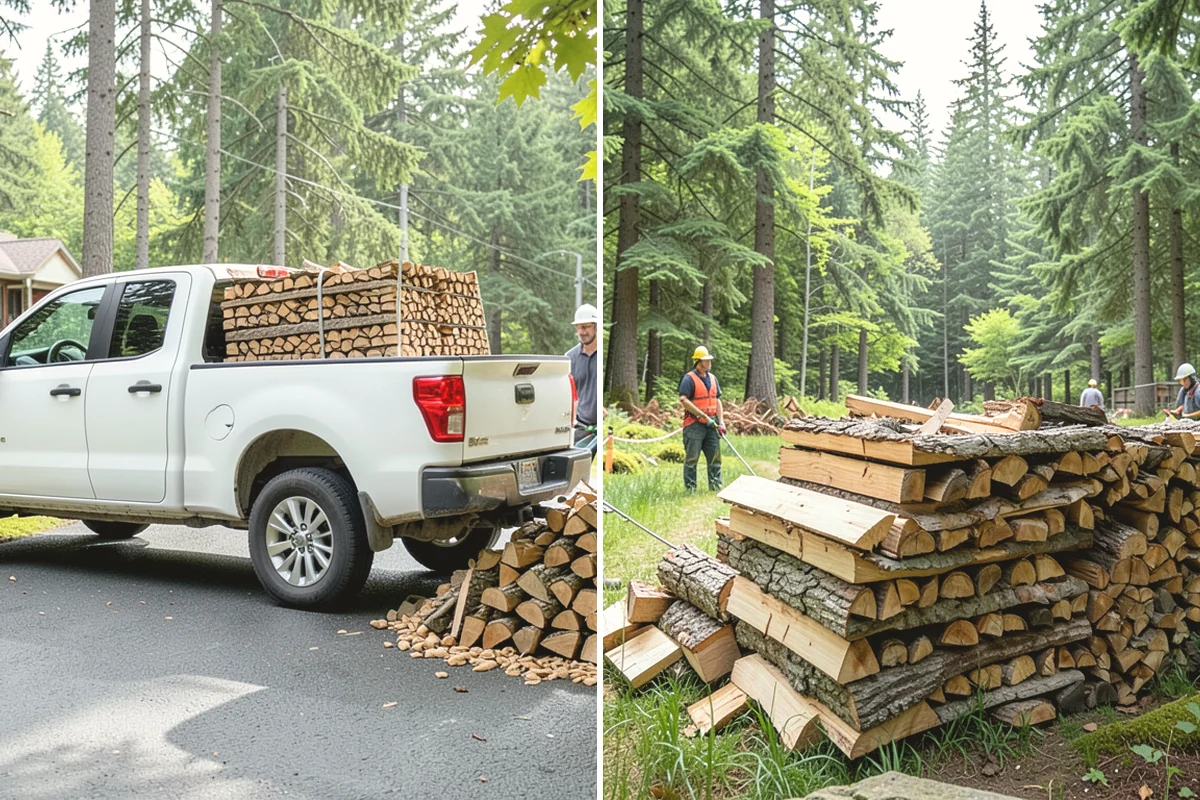 Reclaimed Firewood in Mercer Island, King County, WA - Identify and collect suitable reclaimed wood