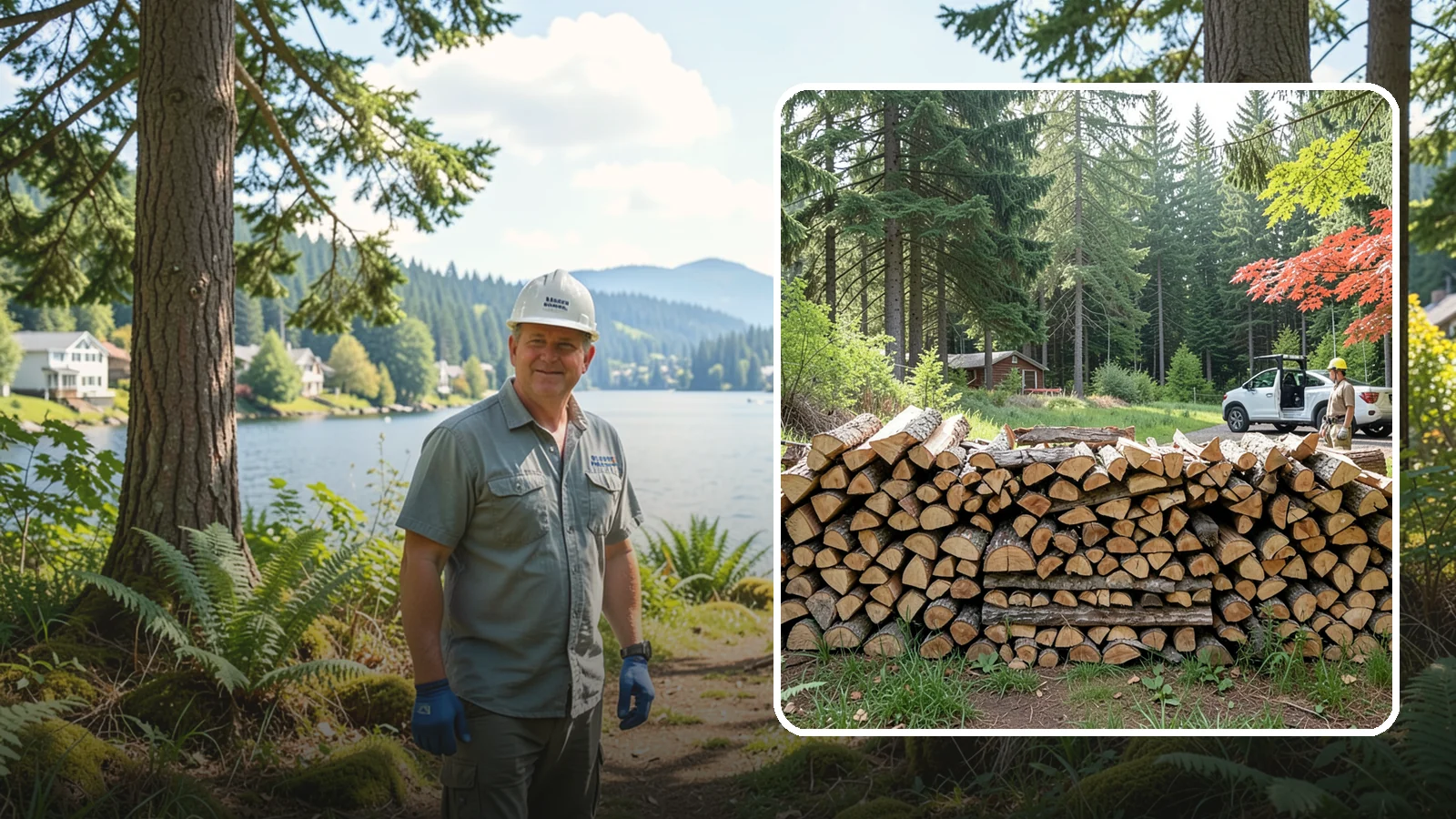 Reclaimed Firewood in Milton, King County, WA - We turn wood that would otherwise be discarded into clean, usable firewood for your stove or fireplace.