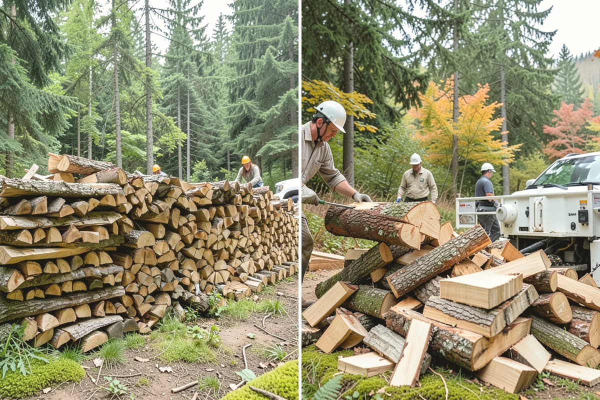 Reclaimed Firewood in Mountlake Terrace, Snohomish County, WA - Identify and collect suitable reclaimed wood