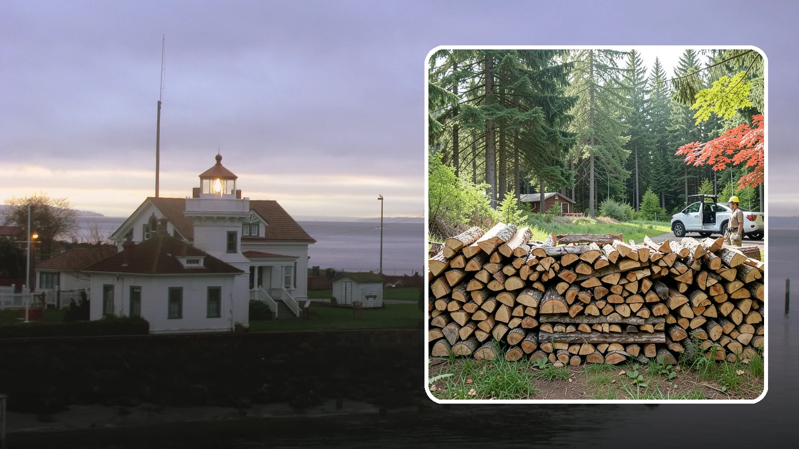 Reclaimed Firewood in Mukilteo, Snohomish County, WA - We turn wood that would otherwise be discarded into clean, usable firewood for your stove or fireplace.