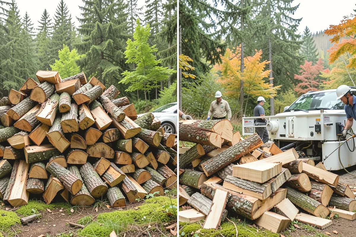 Reclaimed Firewood in Mukilteo, Snohomish County, WA - Identify and collect suitable reclaimed wood