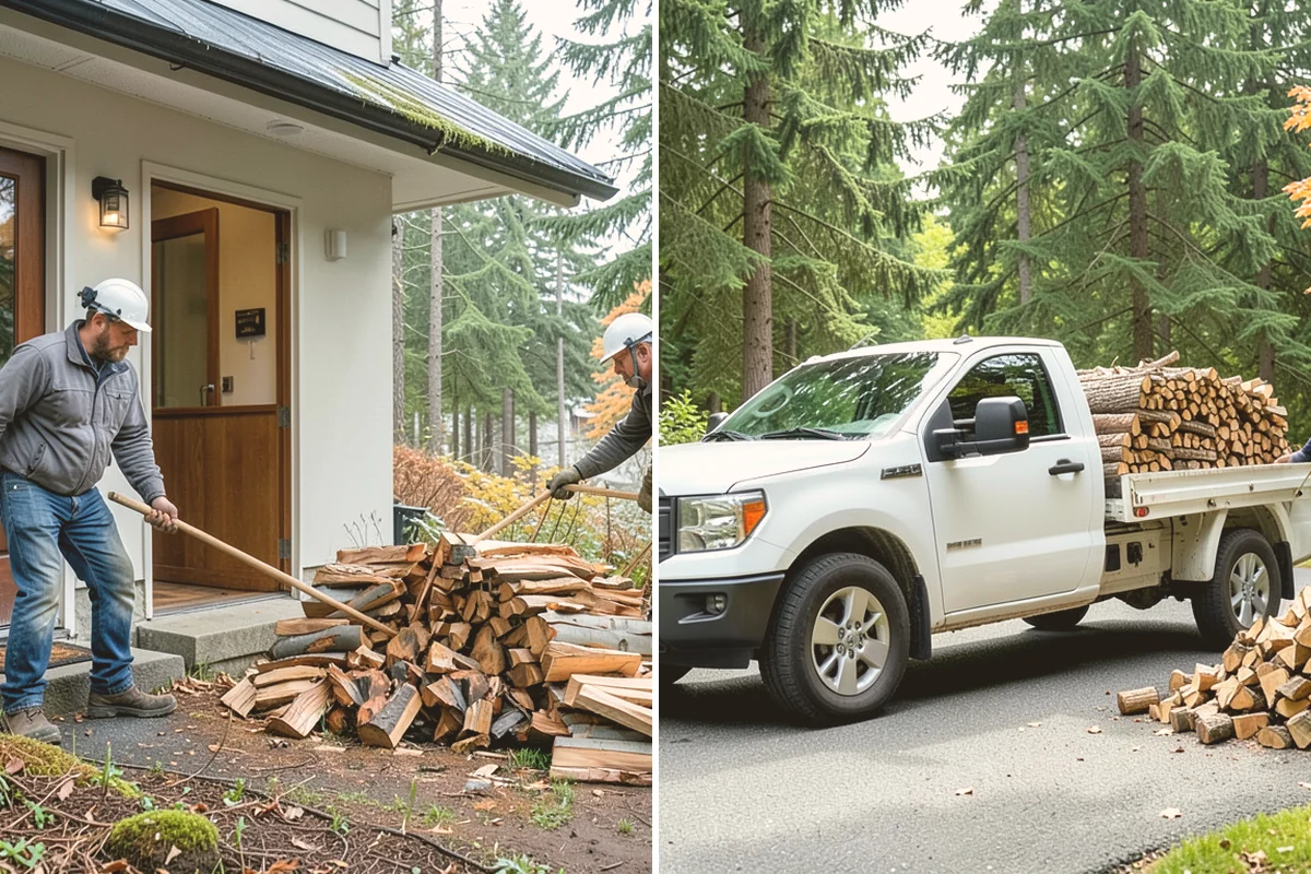 Reclaimed Firewood in Newcastle, King County, WA - Identify and collect suitable reclaimed wood