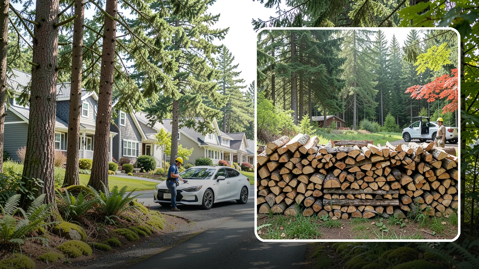 Reclaimed Firewood in Normandy Park, King County, WA - We turn wood that would otherwise be discarded into clean, usable firewood for your stove or fireplace.
