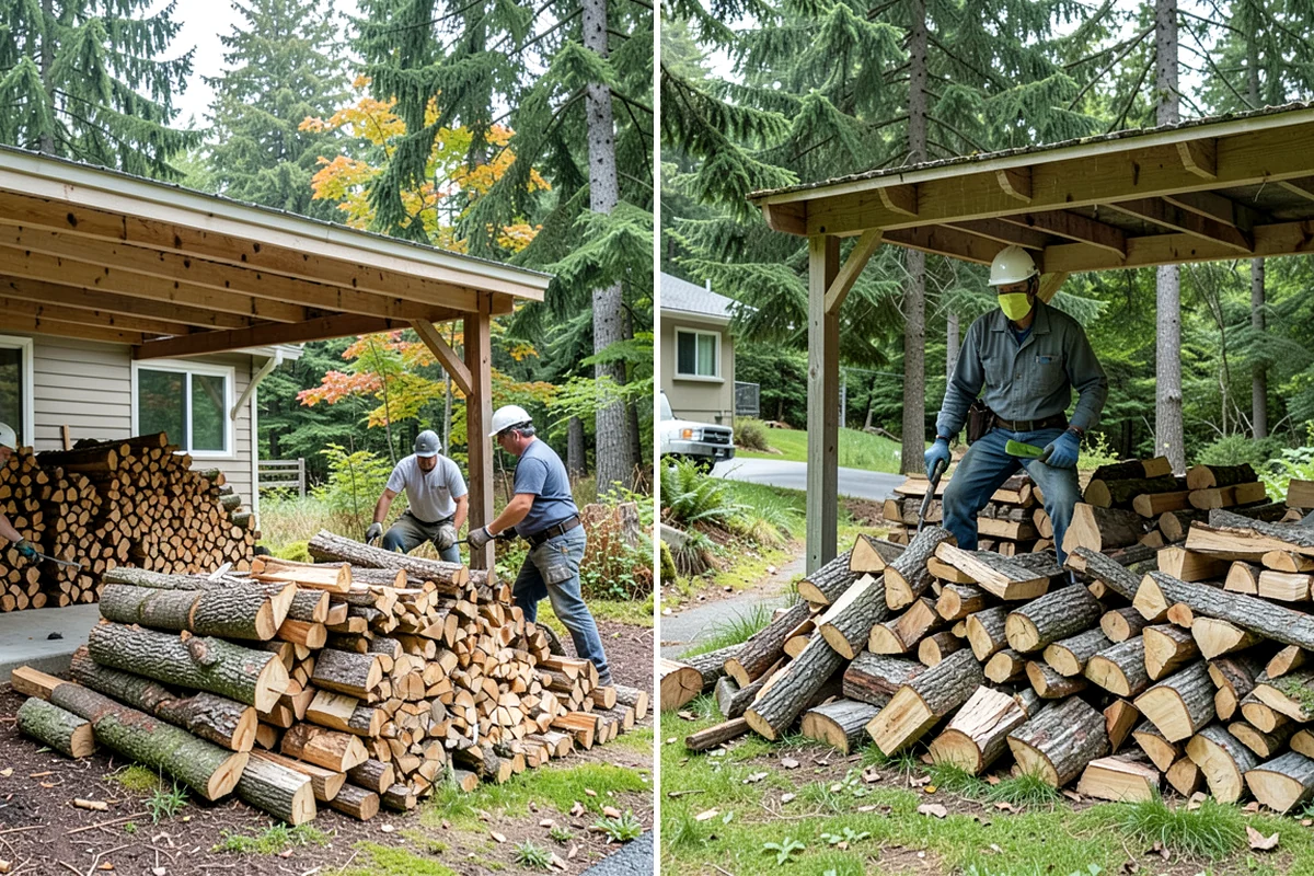 Reclaimed Firewood in Normandy Park, King County, WA - Identify and collect suitable reclaimed wood