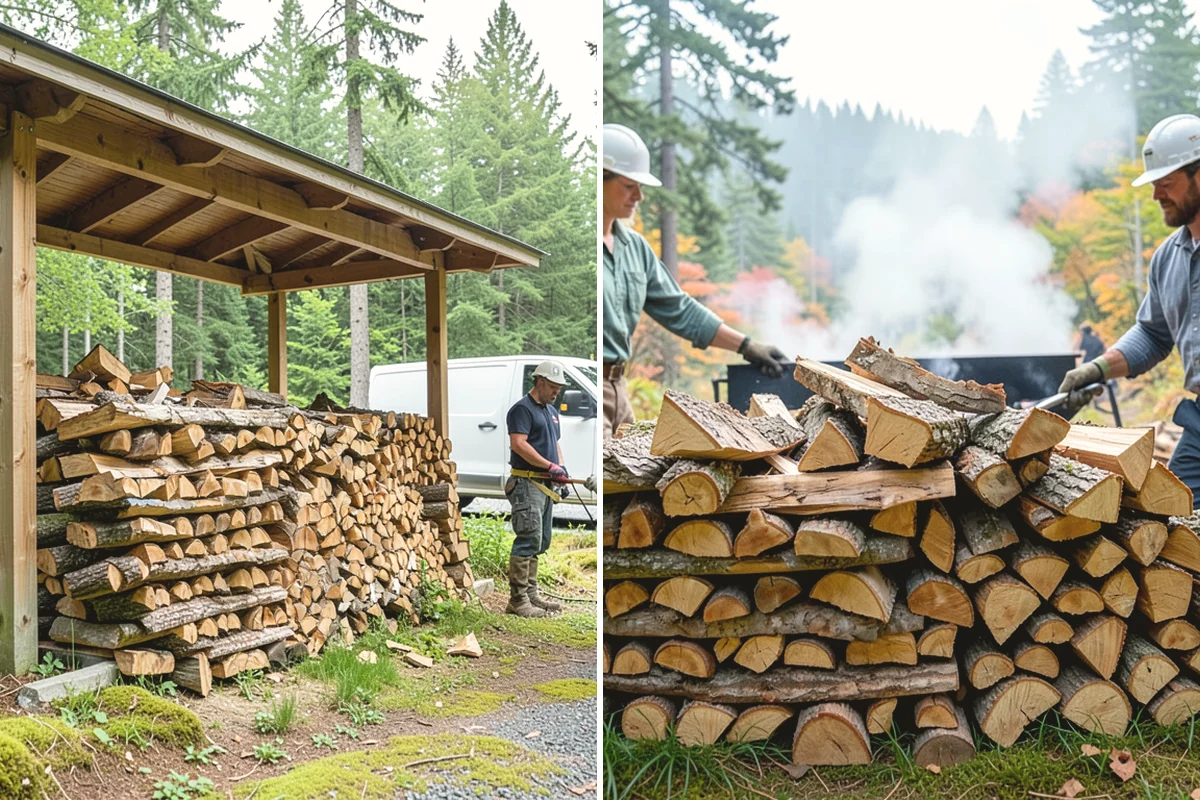 Reclaimed Firewood in Oak Harbor, Island County, WA - Identify and collect suitable reclaimed wood