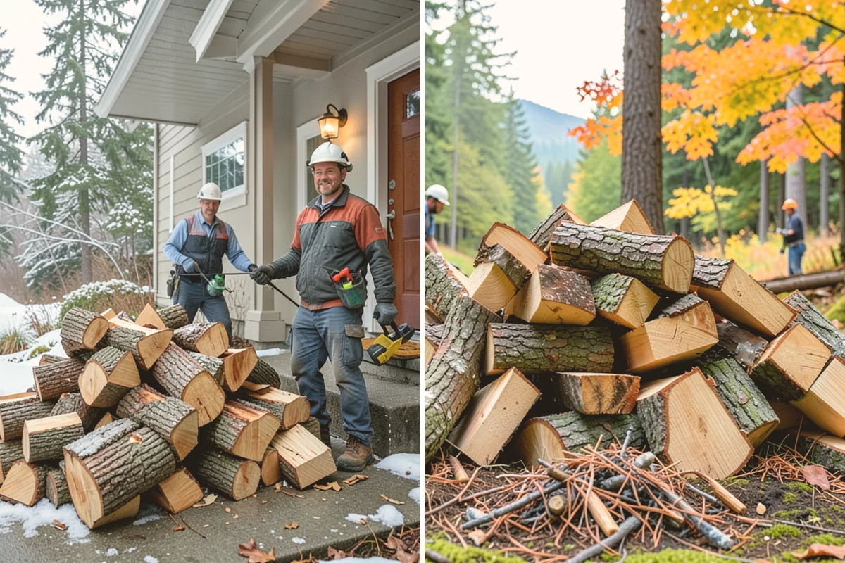 Reclaimed Firewood in Orting, Pierce County, WA - Identify and collect suitable reclaimed wood