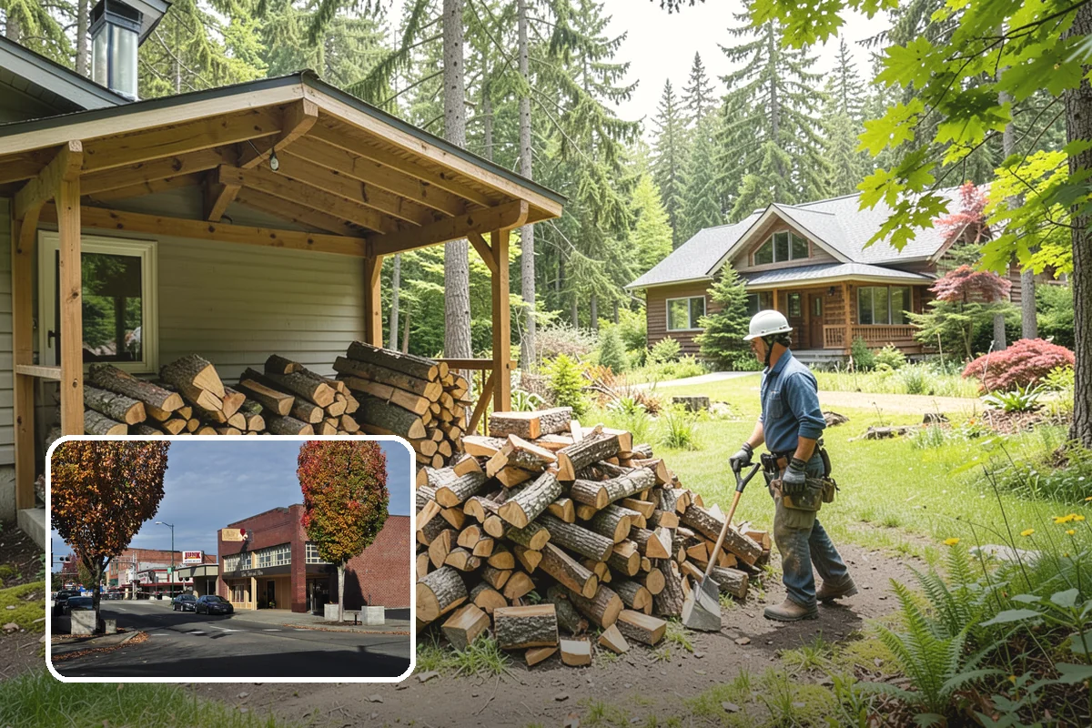Reclaimed Firewood in Puyallup, Pierce County, WA - Diverts usable wood from the waste stream
