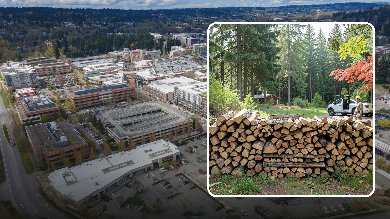 Reclaimed Firewood in Redmond, King County, WA - We turn wood that would otherwise be discarded into clean, usable firewood for your stove or fireplace.