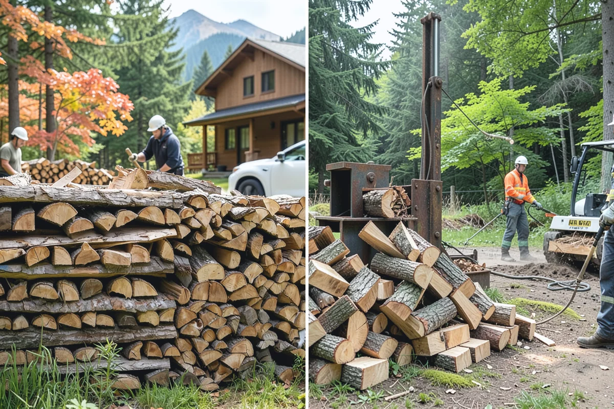 Reclaimed Firewood in Redmond, King County, WA - Identify and collect suitable reclaimed wood