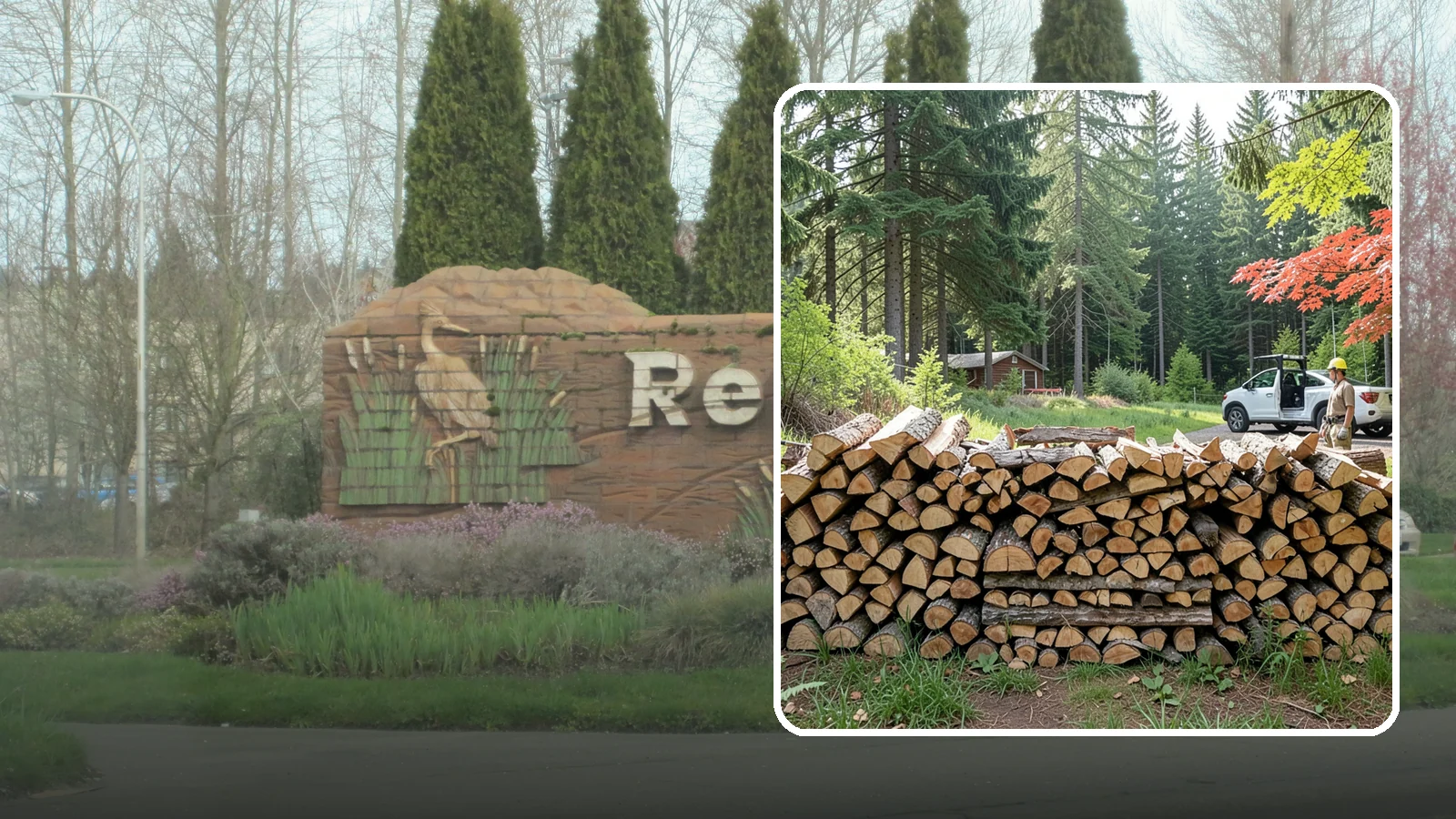 Reclaimed Firewood in Renton, King County, WA - We turn wood that would otherwise be discarded into clean, usable firewood for your stove or fireplace.