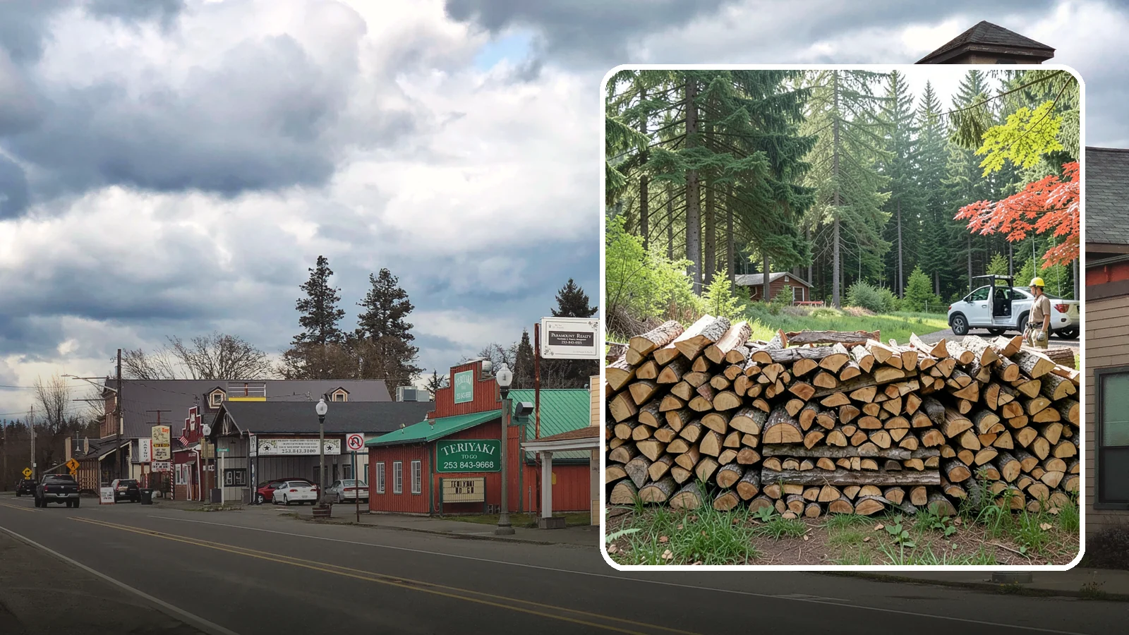 Reclaimed Firewood in Roy, Pierce County, WA - We turn wood that would otherwise be discarded into clean, usable firewood for your stove or fireplace.