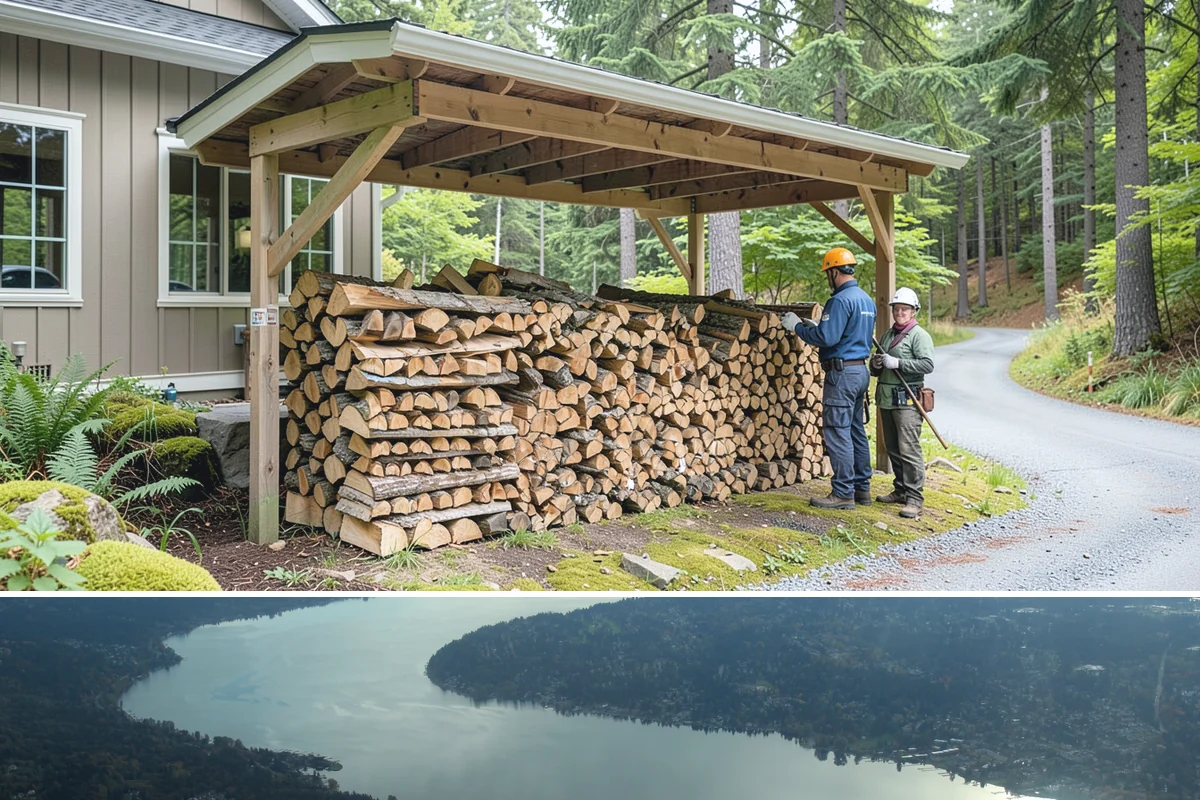 Reclaimed Firewood in Sammamish, King County, WA - Available throughout the year, with fall and winter being the most popular times to stock reclaimed fuel.