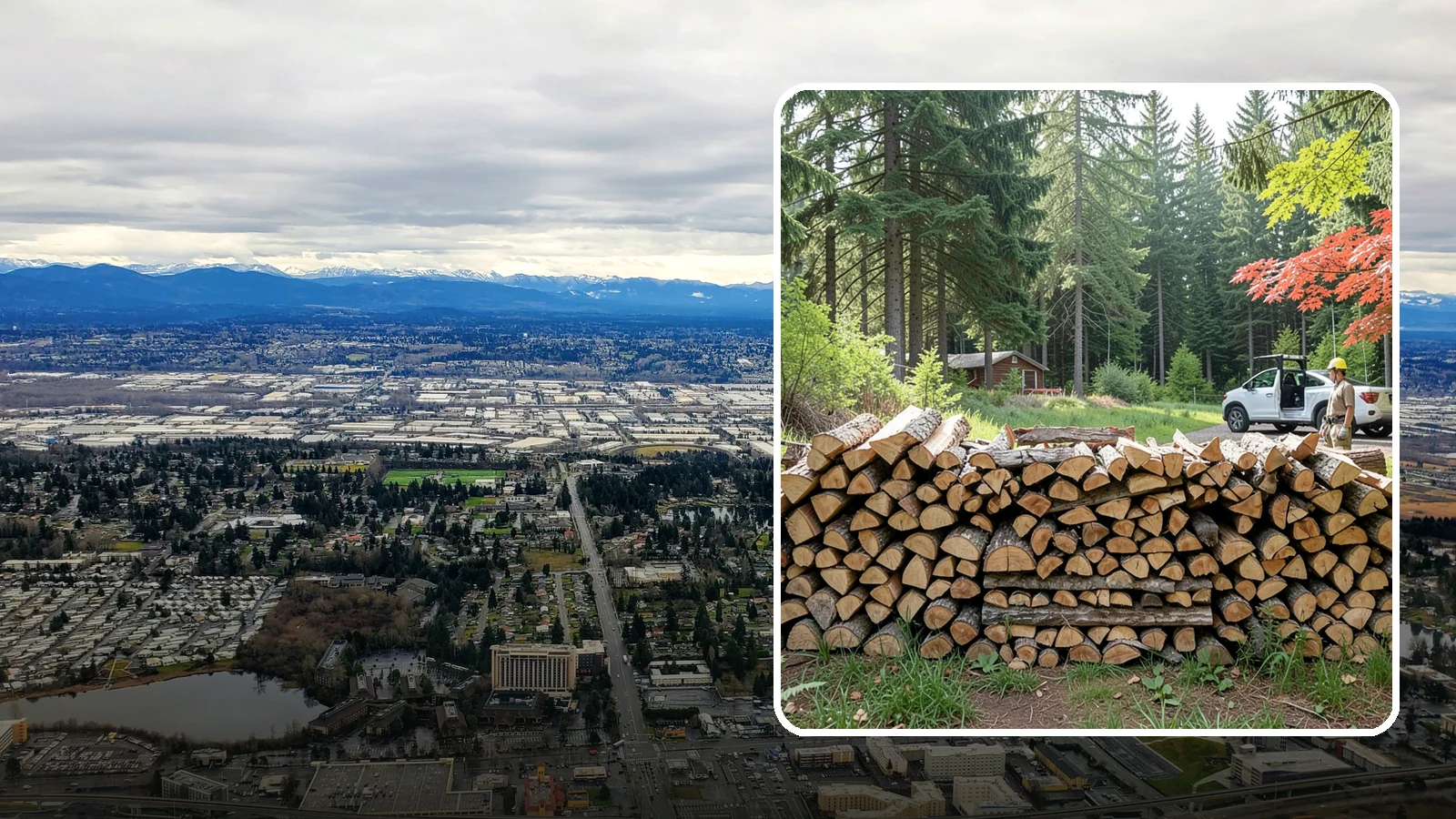 Reclaimed Firewood in SeaTac, King County, WA - We turn wood that would otherwise be discarded into clean, usable firewood for your stove or fireplace.