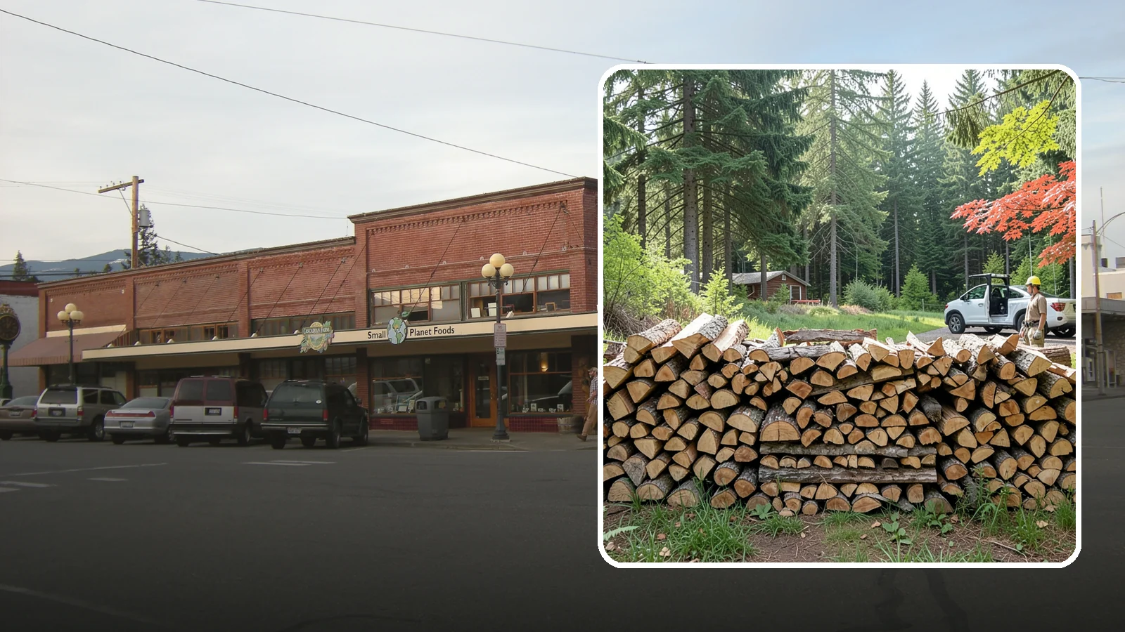 Reclaimed Firewood in Sedro-Woolley, Skagit County, WA - We turn wood that would otherwise be discarded into clean, usable firewood for your stove or fireplace.