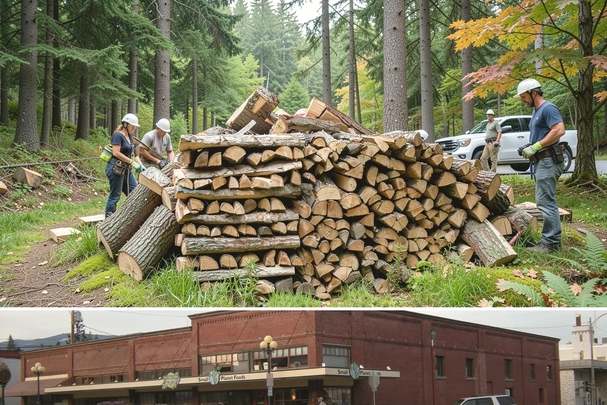 Reclaimed Firewood in Sedro-Woolley, Skagit County, WA - Available throughout the year, with fall and winter being the most popular times to stock reclaimed fuel.