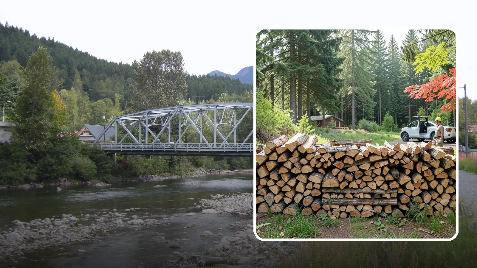Reclaimed Firewood in Skykomish, King County, WA - We turn wood that would otherwise be discarded into clean, usable firewood for your stove or fireplace.