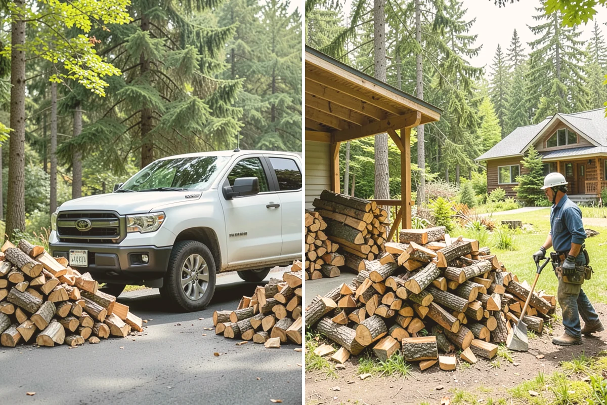 Reclaimed Firewood in Snohomish, Snohomish County, WA - Identify and collect suitable reclaimed wood