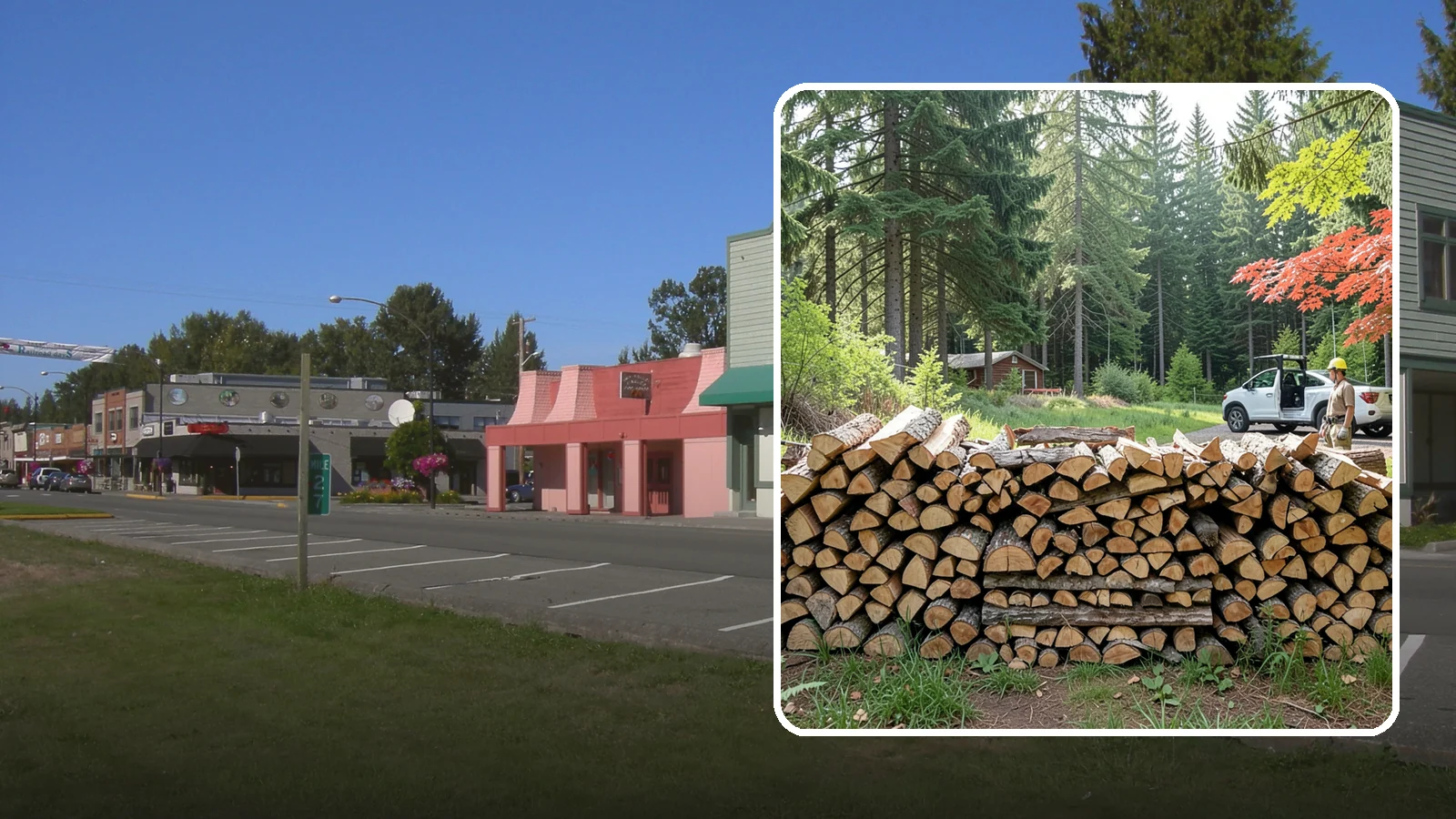 Reclaimed Firewood in Snoqualmie, King County, WA - We turn wood that would otherwise be discarded into clean, usable firewood for your stove or fireplace.