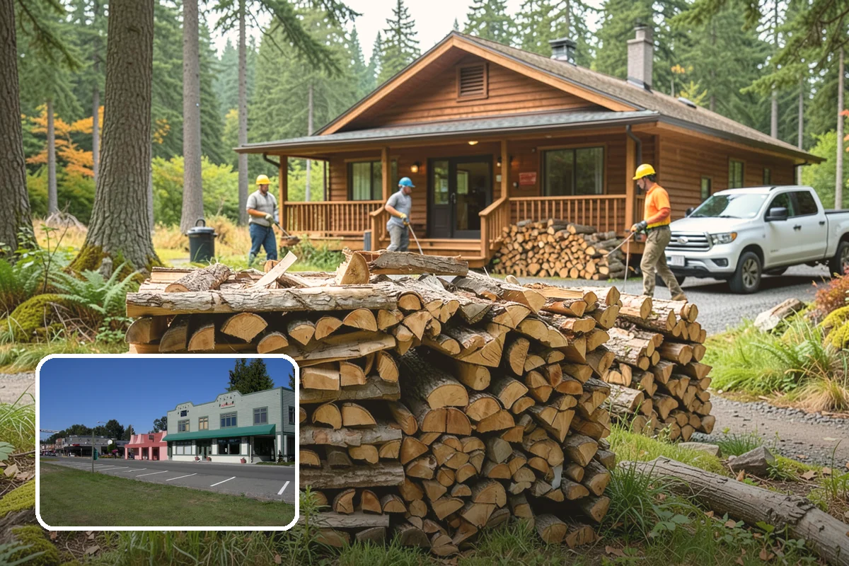 Reclaimed Firewood in Snoqualmie, King County, WA - Diverts usable wood from the waste stream