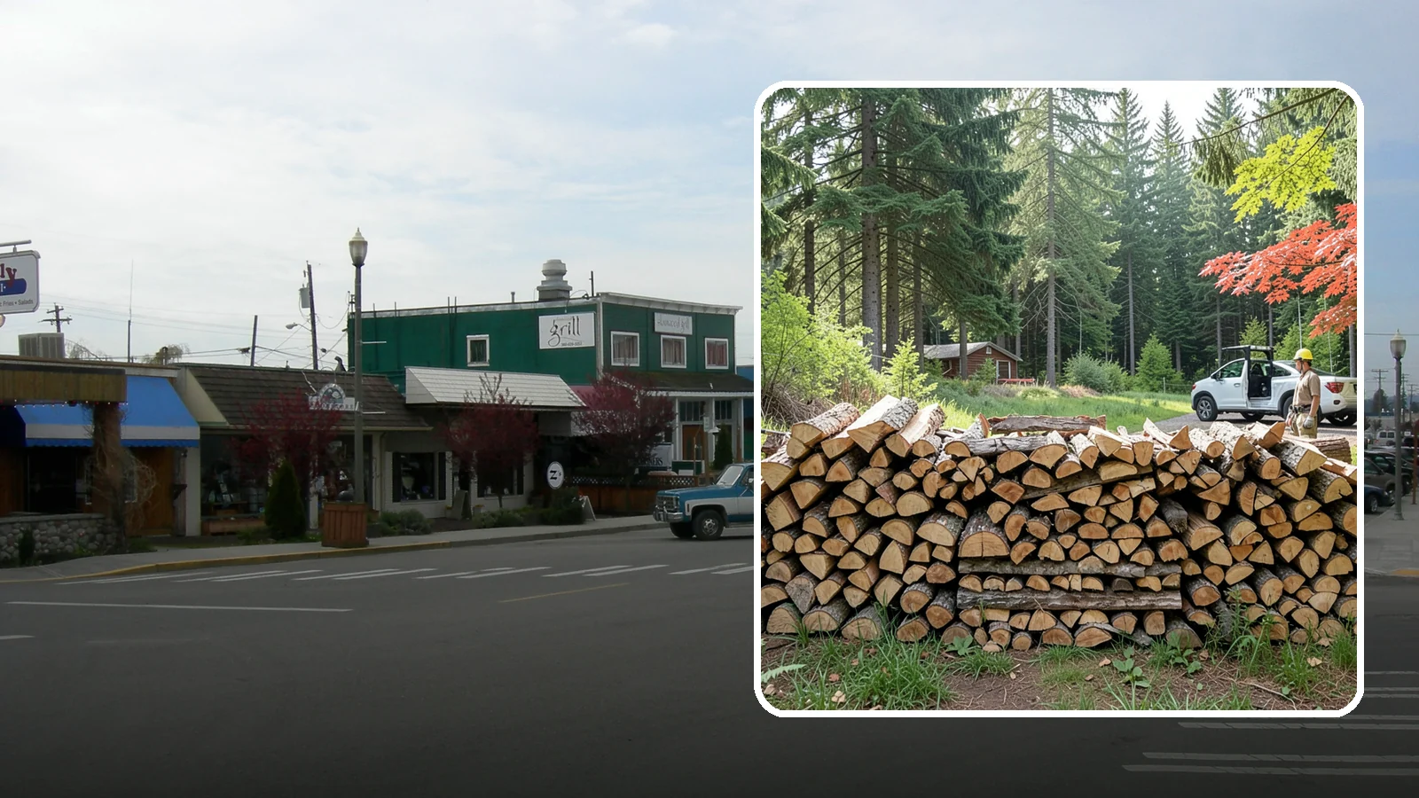 Reclaimed Firewood in Stanwood, Snohomish County, WA - We turn wood that would otherwise be discarded into clean, usable firewood for your stove or fireplace.