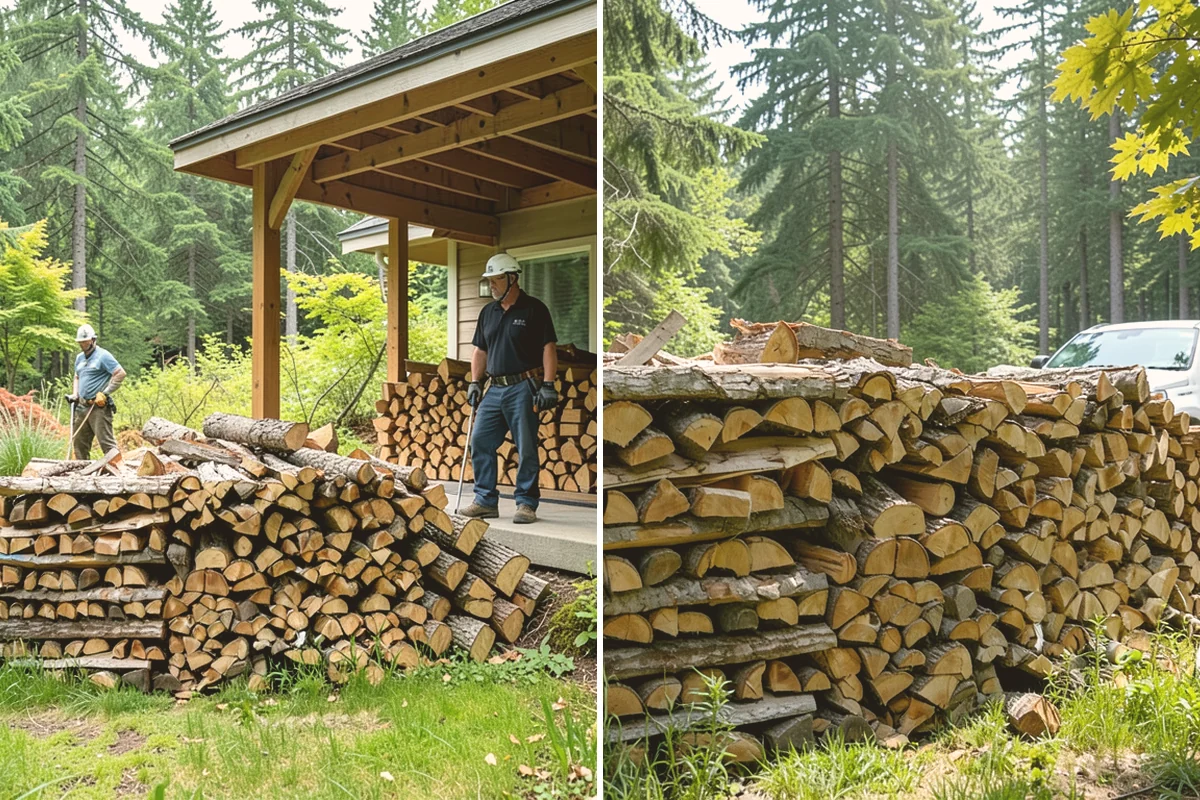 Reclaimed Firewood in Stanwood, Snohomish County, WA - Identify and collect suitable reclaimed wood